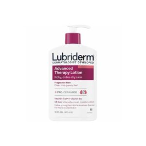 Lubriderm Advanced Therapy Lotion Hydratante Sans Parfum avec Vitamines E et Pro-Vitamine B5