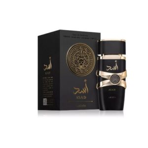 l'eau de parfum Asad Lattafa en flacon de 100 ml